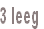3 leeg